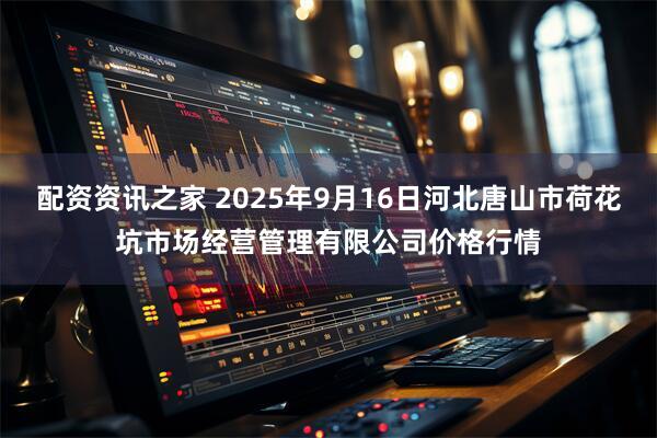 配资资讯之家 2025年9月16日河北唐山市荷花坑市场经营管理有限公司价格行情