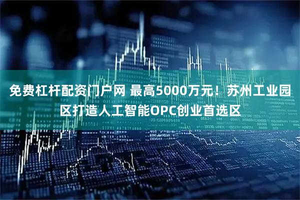 免费杠杆配资门户网 最高5000万元！苏州工业园区打造人工智能OPC创业首选区