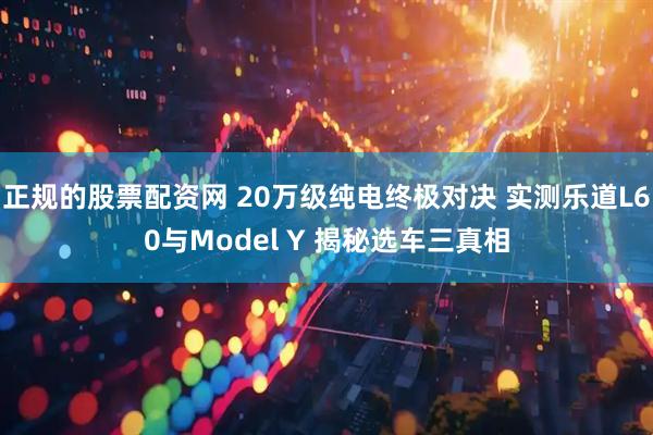正规的股票配资网 20万级纯电终极对决 实测乐道L60与Model Y 揭秘选车三真相